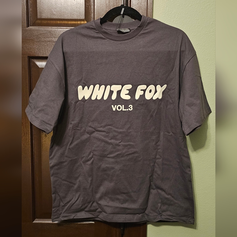 White Fox, women's oversized tee, XXS/XS
